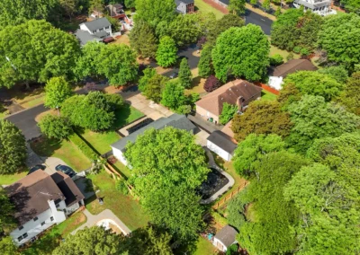 The Magnolia Aerial view